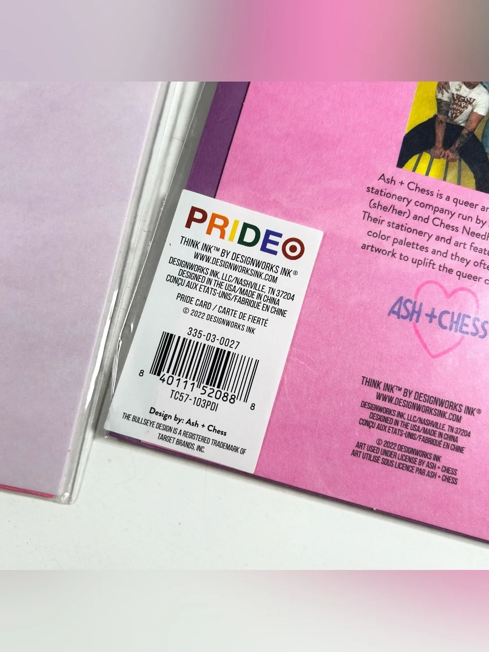 Pride Greeting Cards Lot of 6 by Ash + Chess